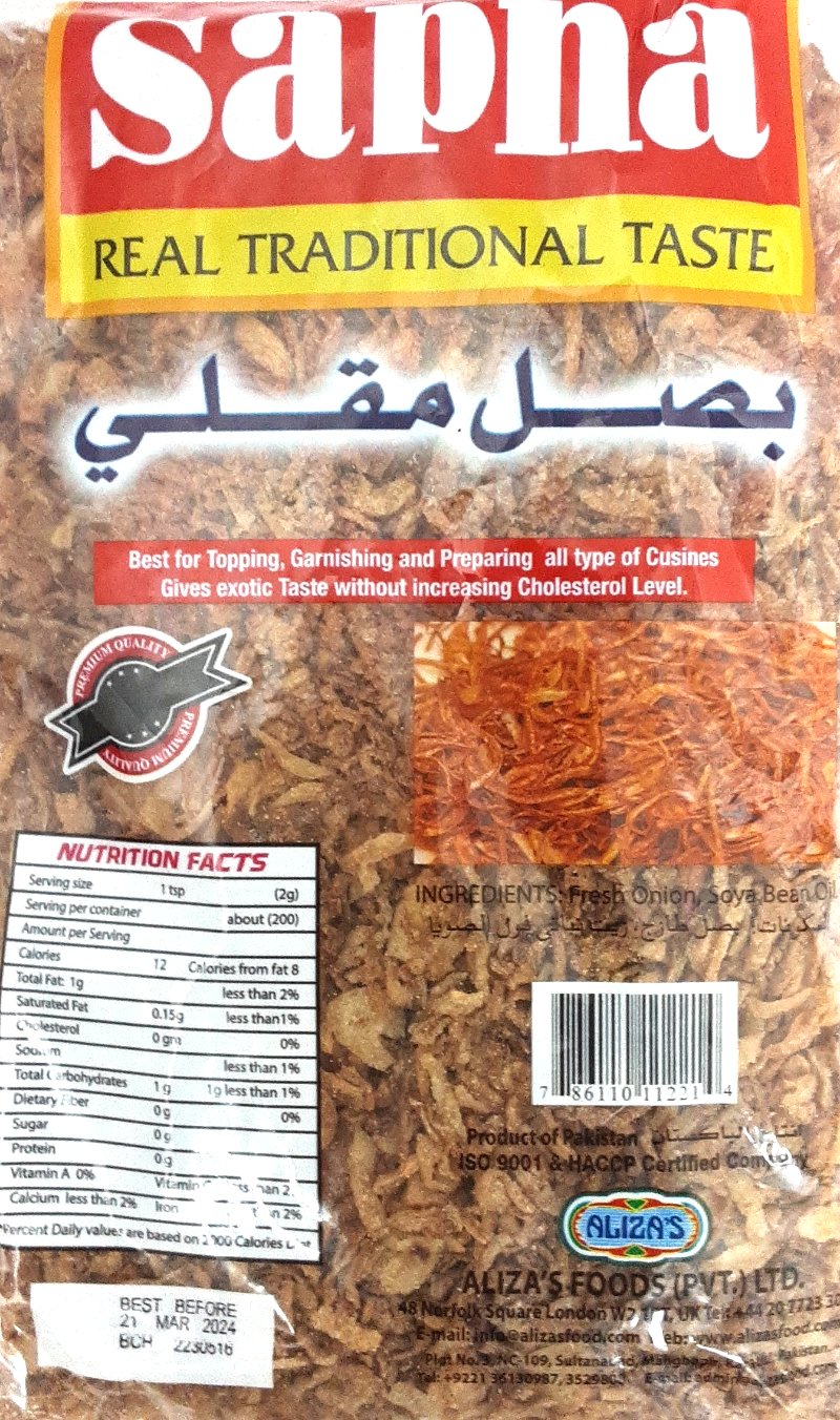 Sapna Red Fried Onion 350g - Image 2