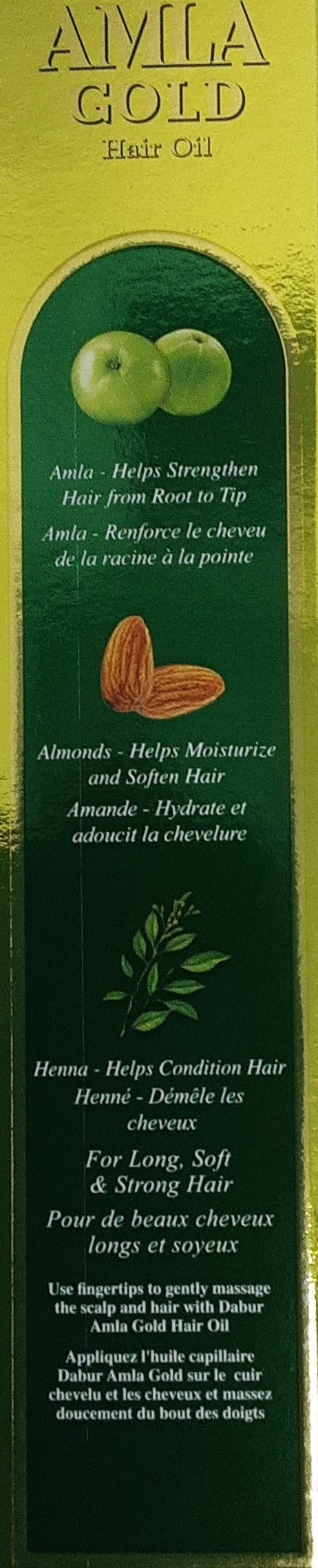 Dabur Amla Gold Hair Oil 300ml - Image 2