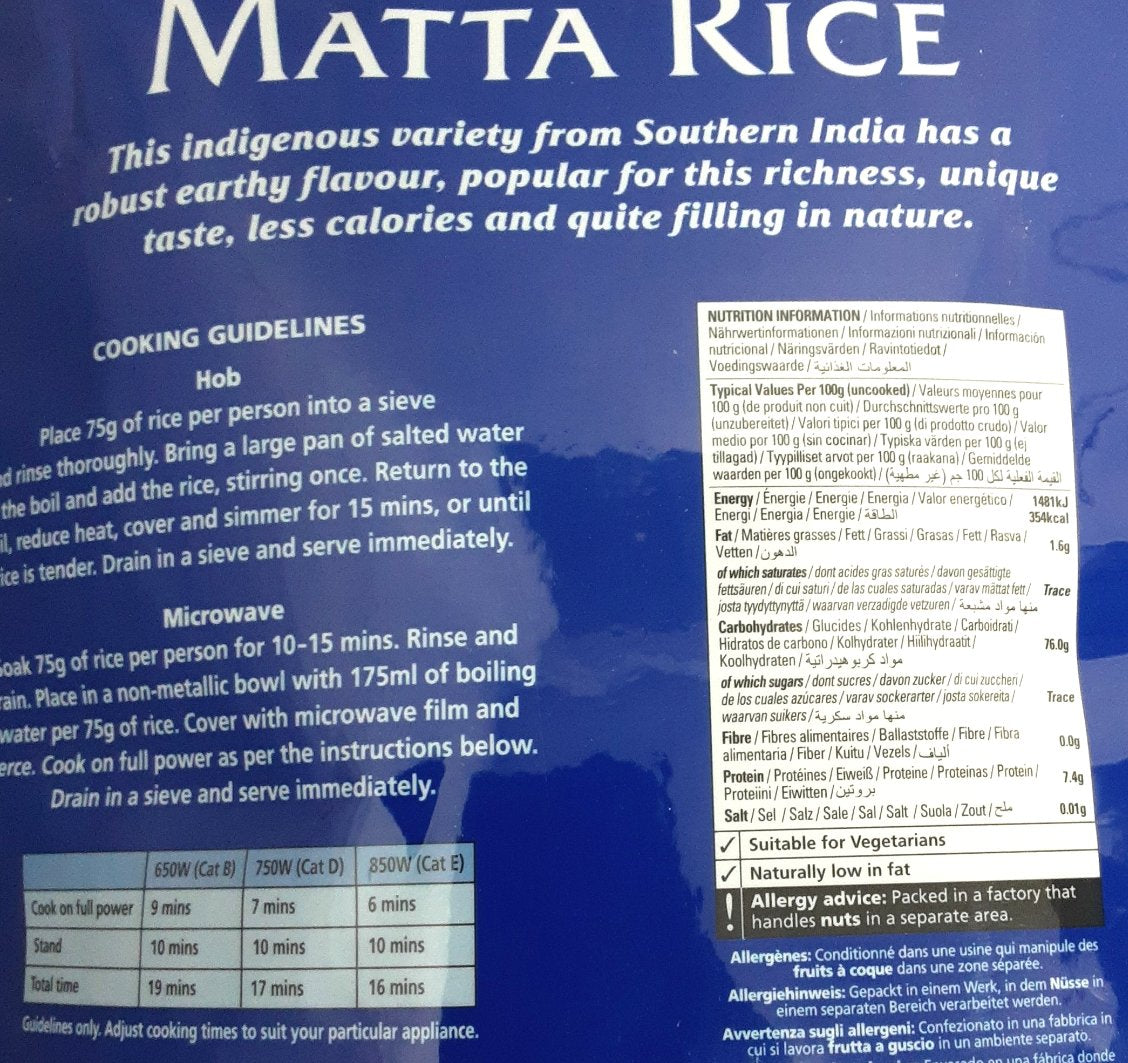 Natco Rice Matta 10Kg - Image 2