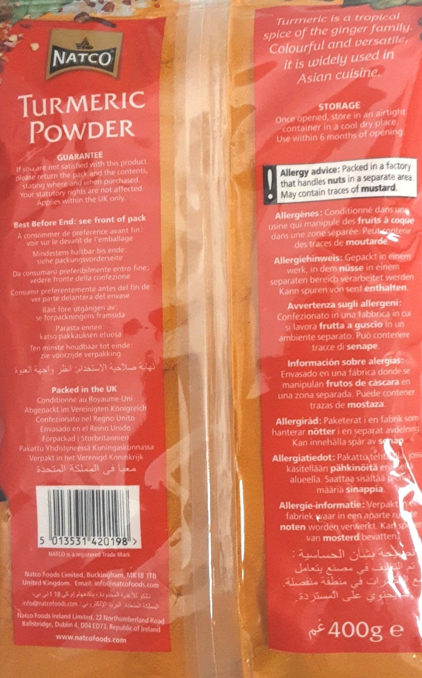 Natco Haldi Turmeric Powder 400g - Image 2