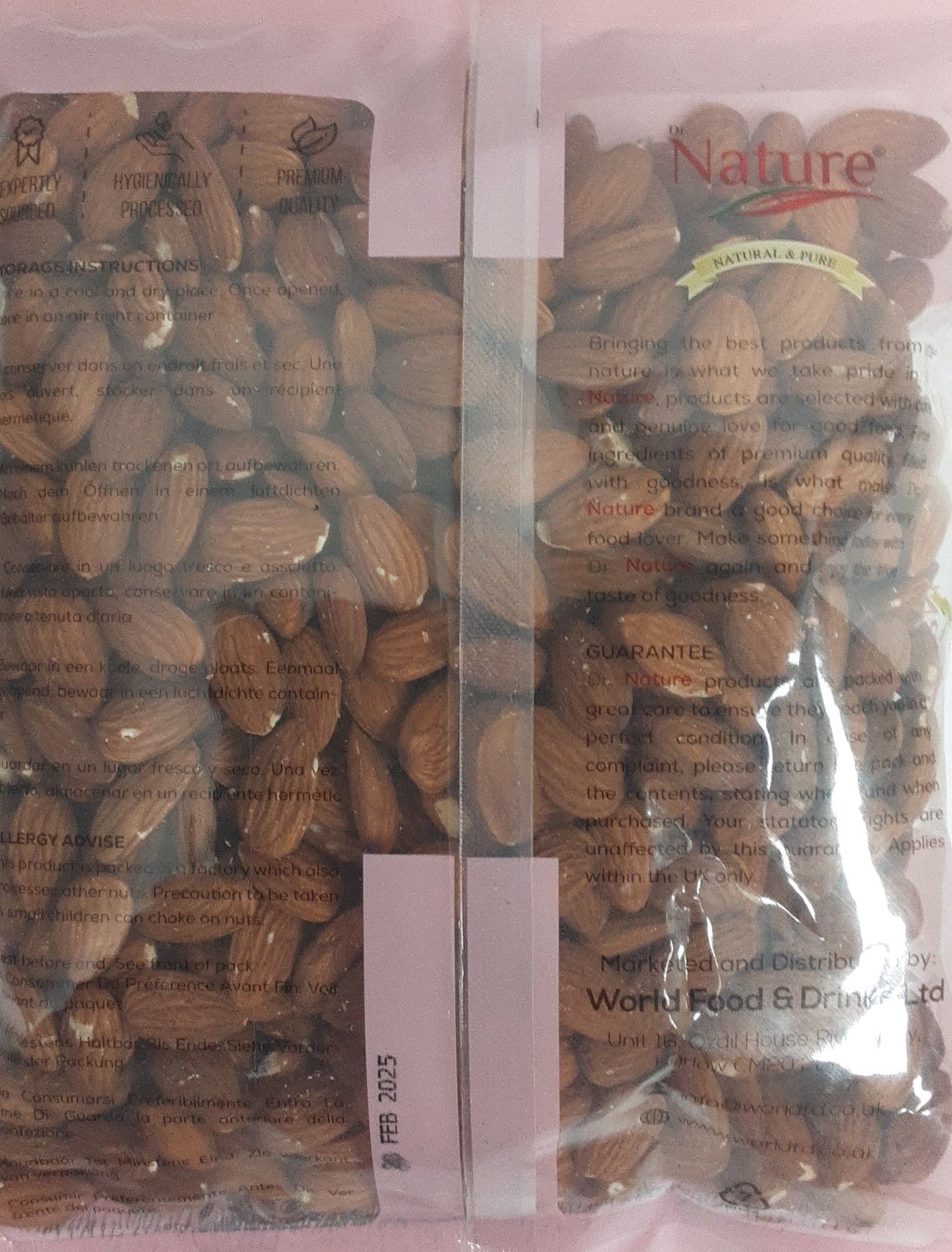 Dr Nature Almonds 700g - Image 2