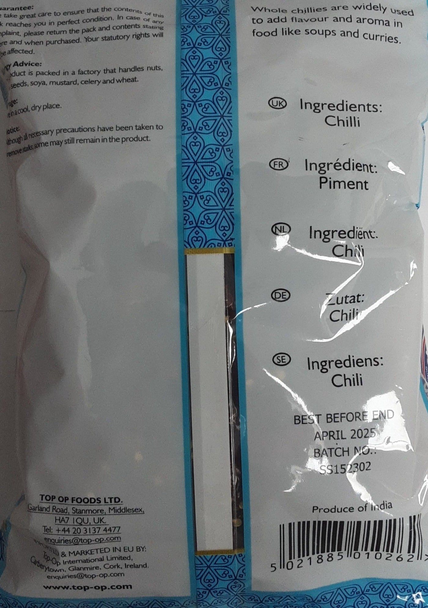 Top Op Kashmiri Whole 250g - Image 2