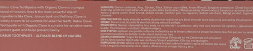 Dabur Toothpaste Cavity Protection Clove 100ml - Image 2