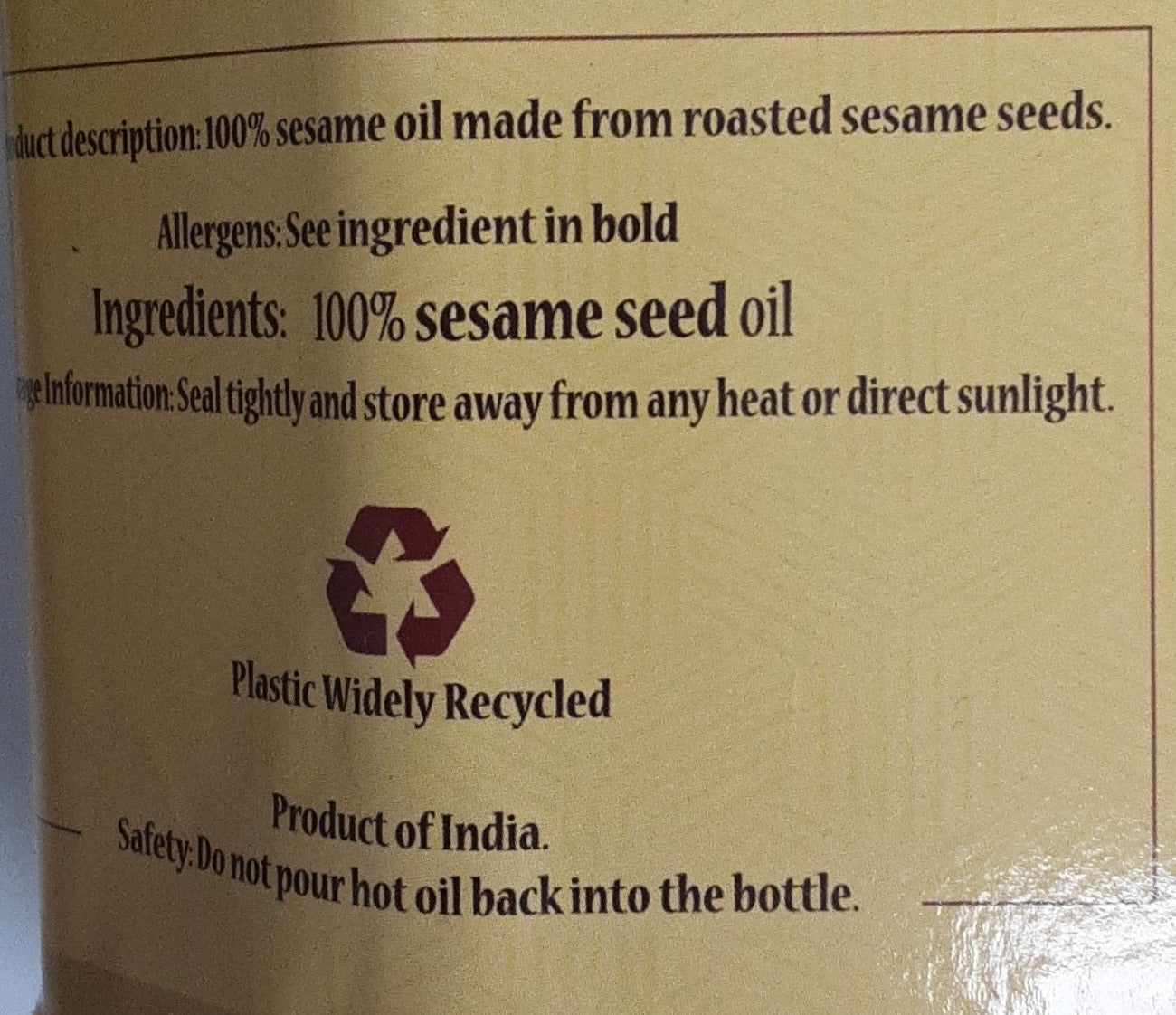 Shankar Oil Gingelly 5ltr - Image 2