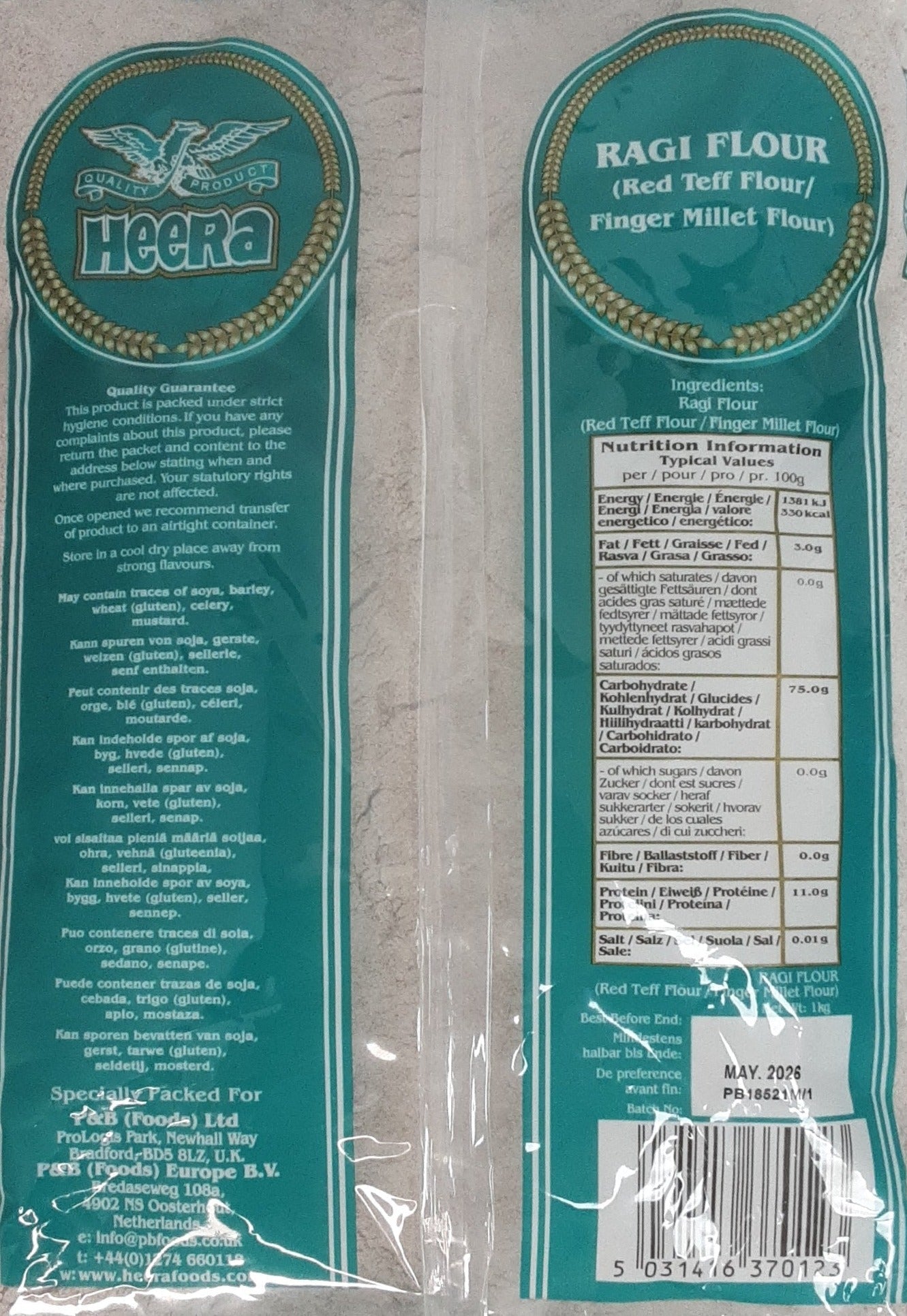 Heera Ragi Flour 1Kg - Image 2