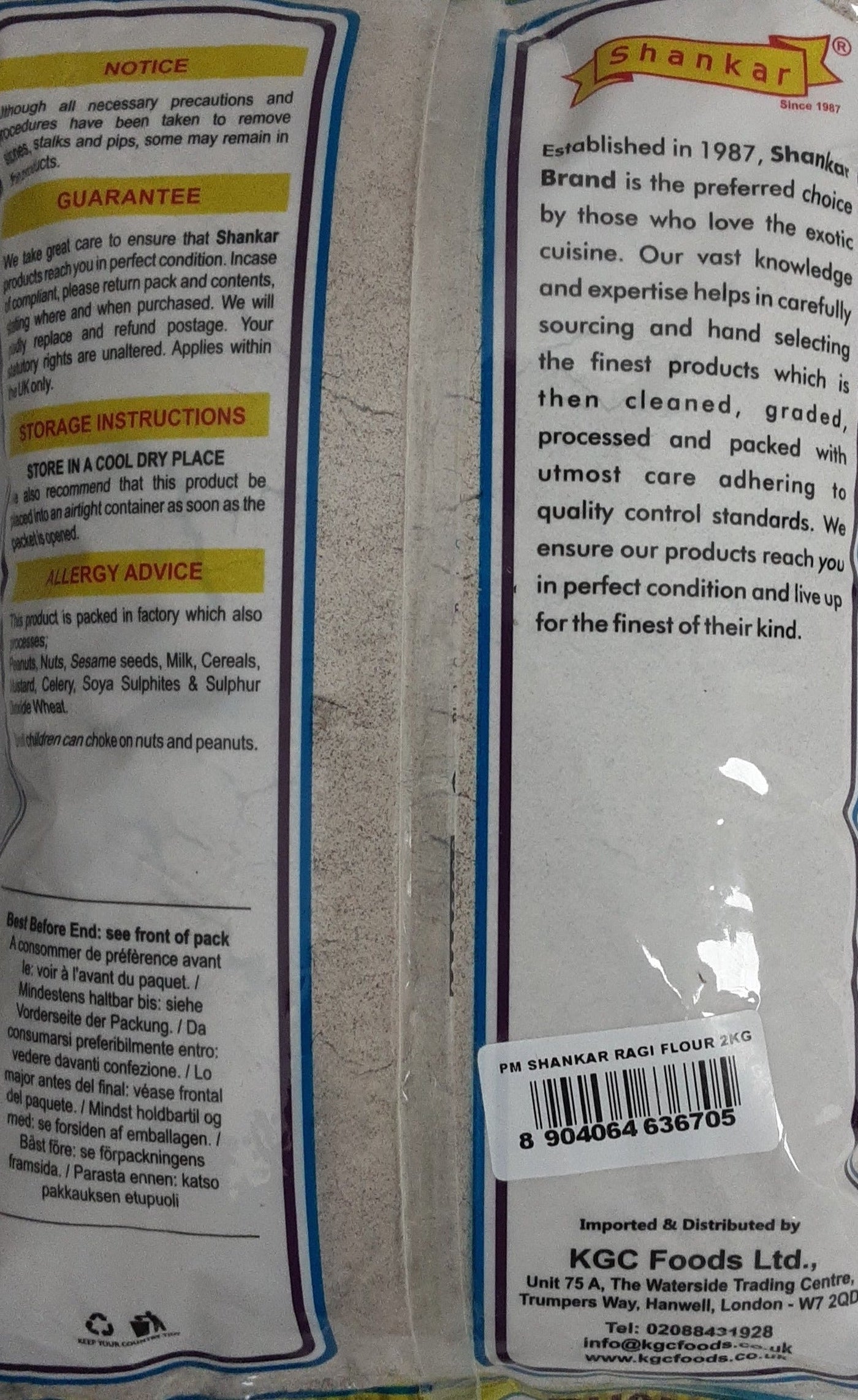 Shankar Ragi Flour 2Kg - Image 2