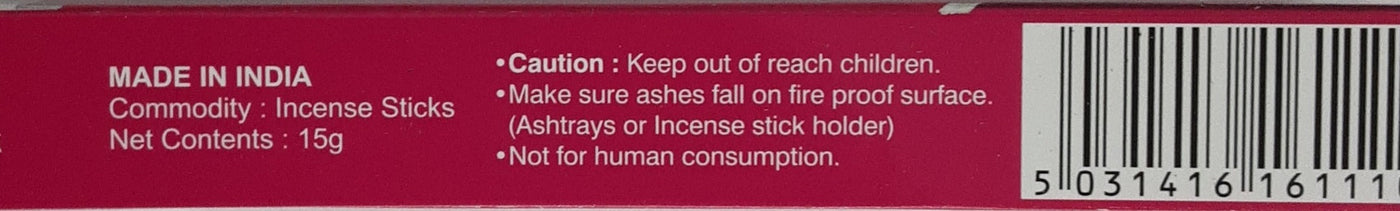 Heera Incense Sticks Pure Rose 15g - Image 2