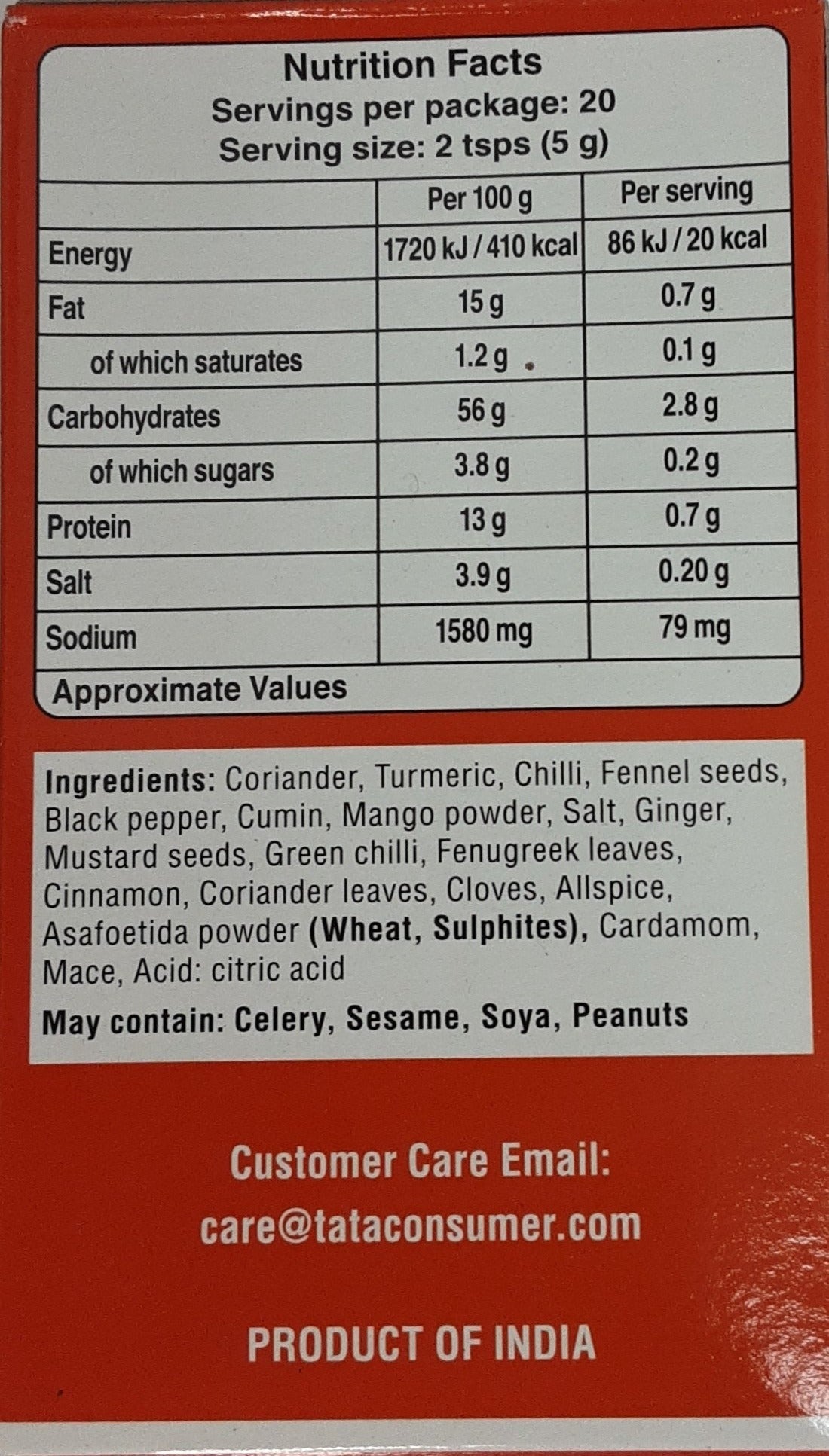 Tata Sampann Kitchen King Masala 100g Buy 2 Get 1 Free Mix & Match - Image 2