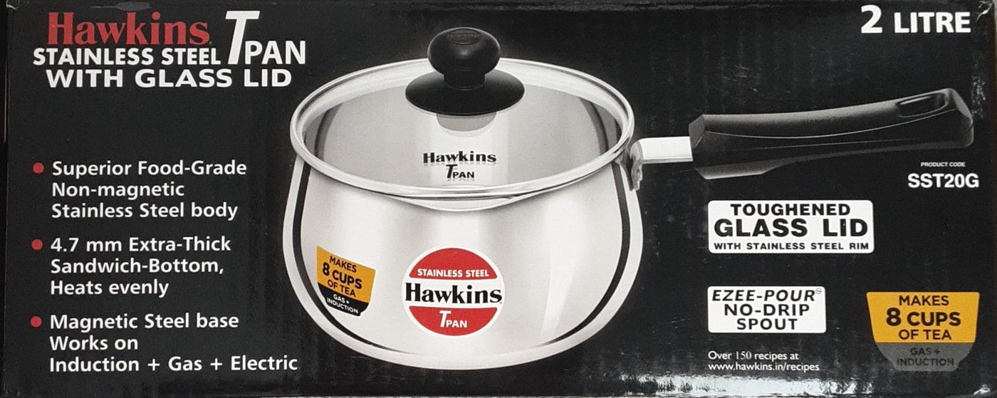 Hawkins Stainless Steel Tea Pan 2Litre - Image 2