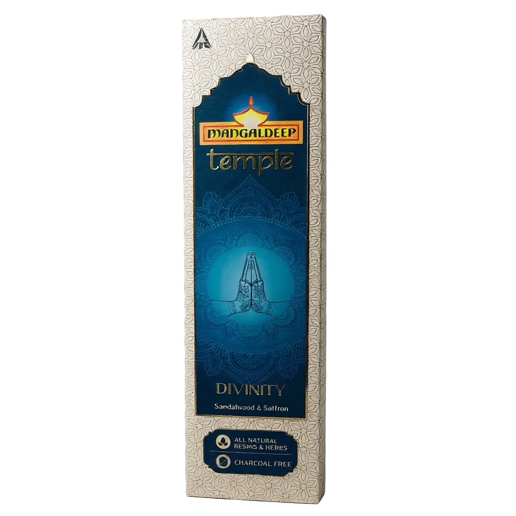 Mangaldeep Premium Sandalwood & Saffron Incense Stick