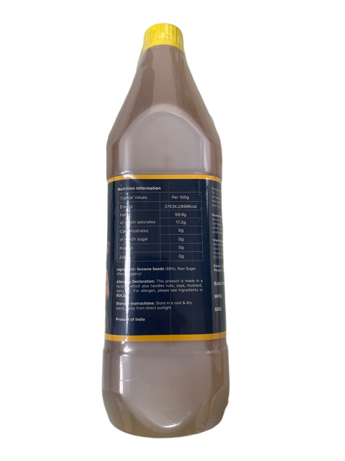 Dr Nature Gingelly Oil 5 X 1 ltr - Image 2