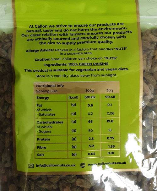 Callon Green Raisins True Natural Taste Premium Quality  700g - Image 2