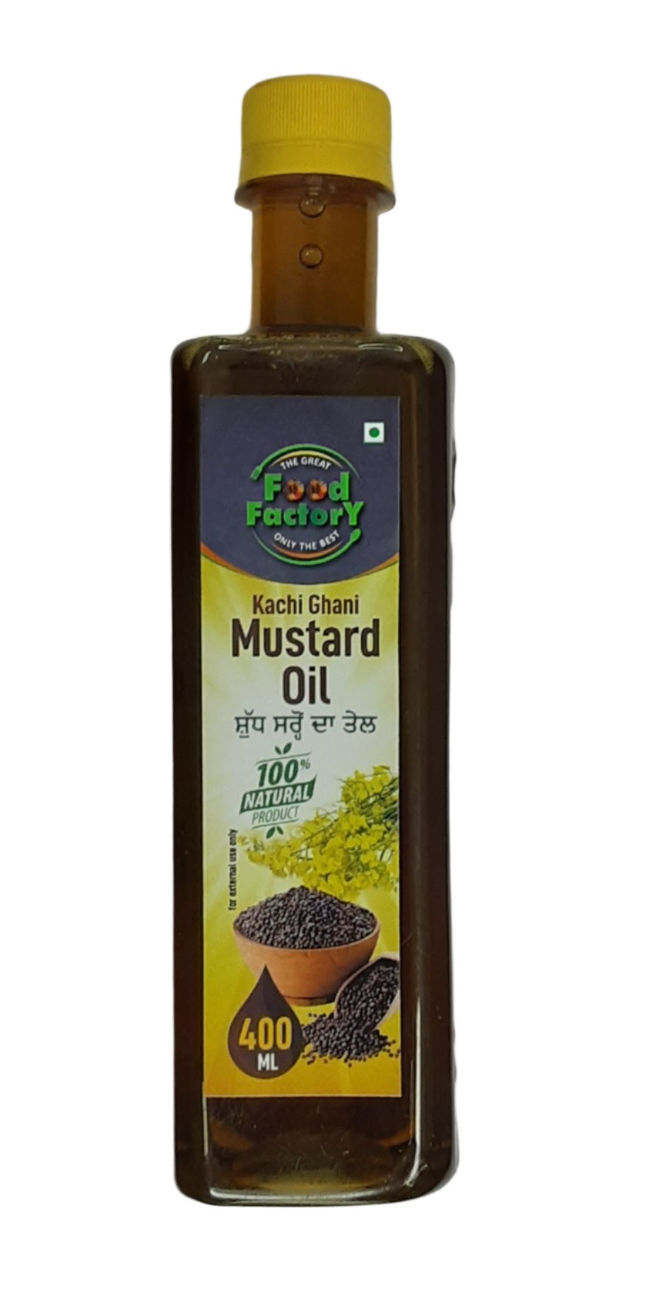 Food Factory Kachi Ghani Mustard Oil  400ml