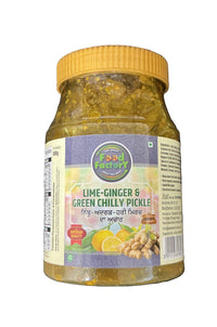 Food Factory Pickle Lime, Ginger & Green Chilli 800g