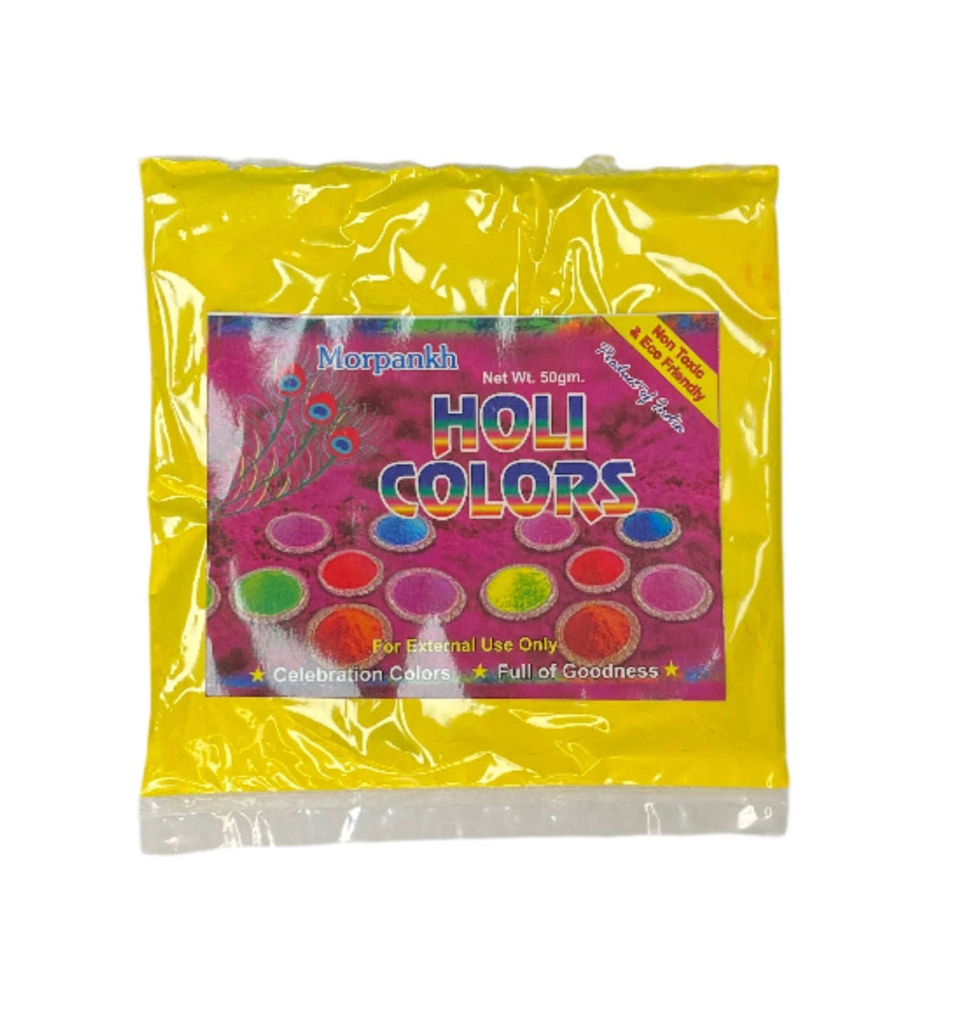 Holi Colours Organic Non Toxic & Eco Friendly 50g