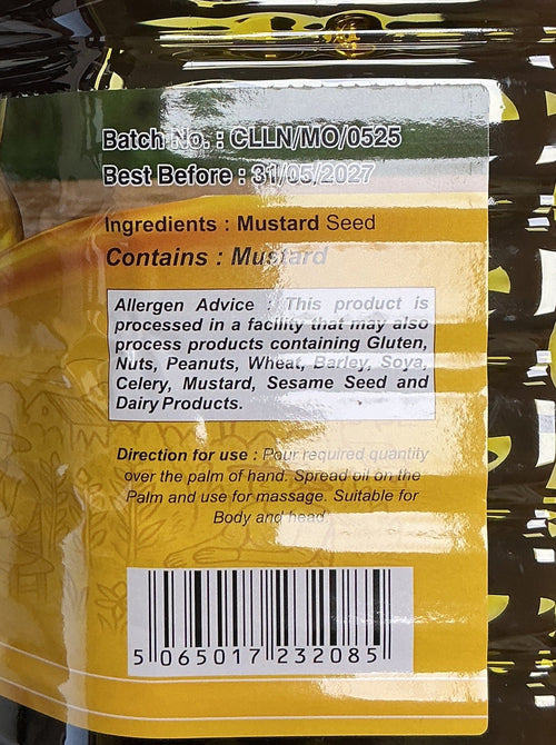 Callon Oil Mustard Pure Kachi Ghani 4ltr - Image 2