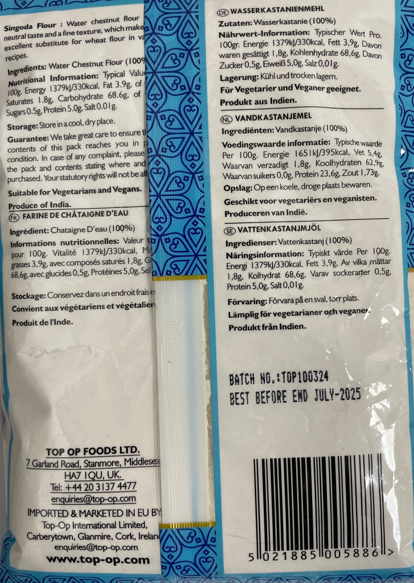Top Op Flour Singoda 400g - Image 2