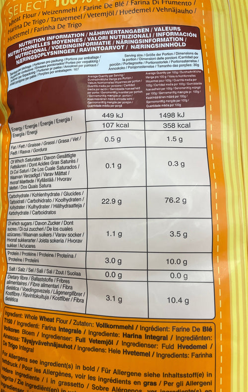 Aashirvaad Flour Select  100% MP Sharbati Wheat Atta 5kg - Image 2