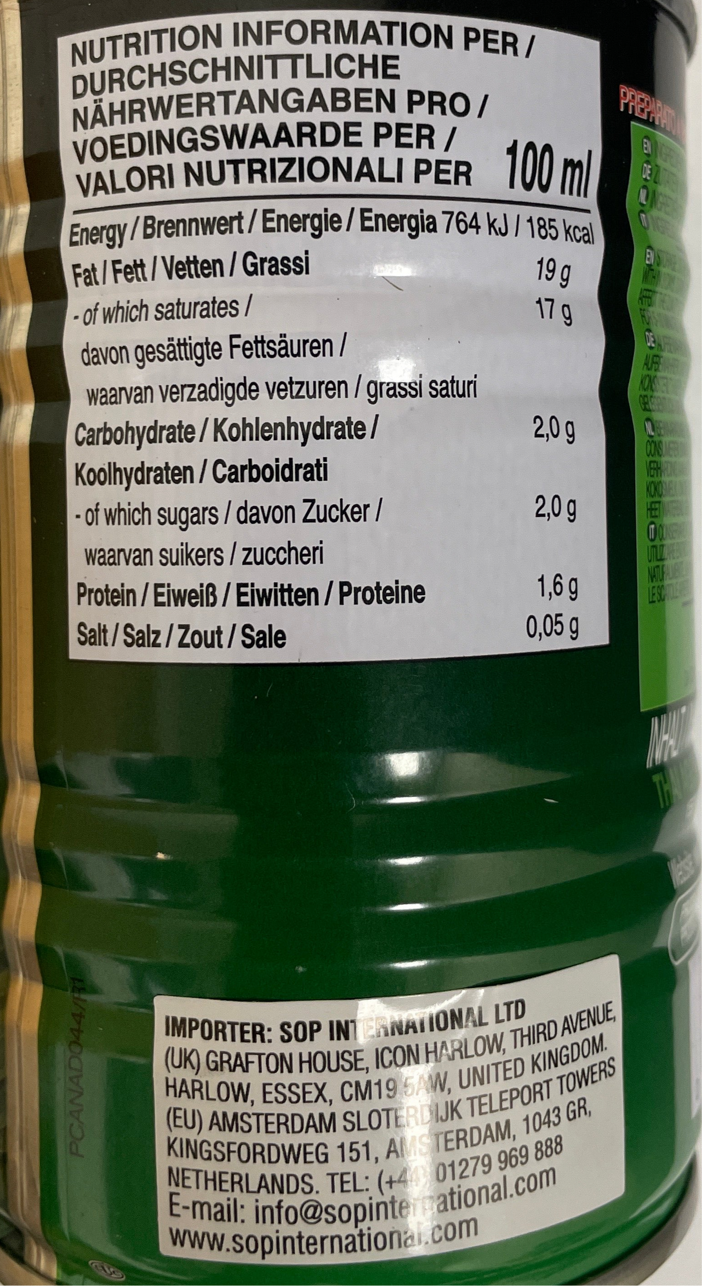 Aroy D Coconut MIlk 400ml - Image 2