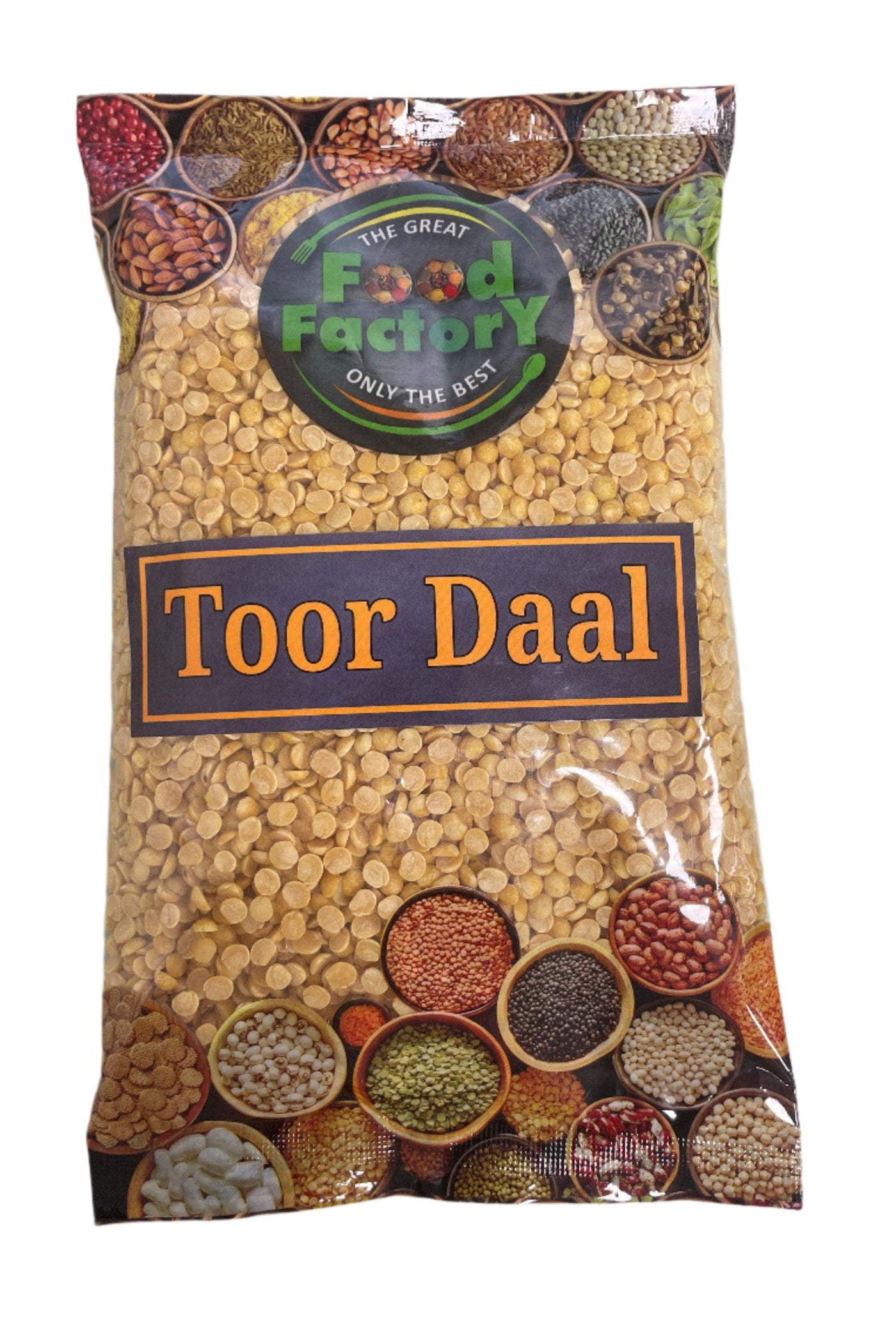 Food Factory Lentils Toor Dall 500g