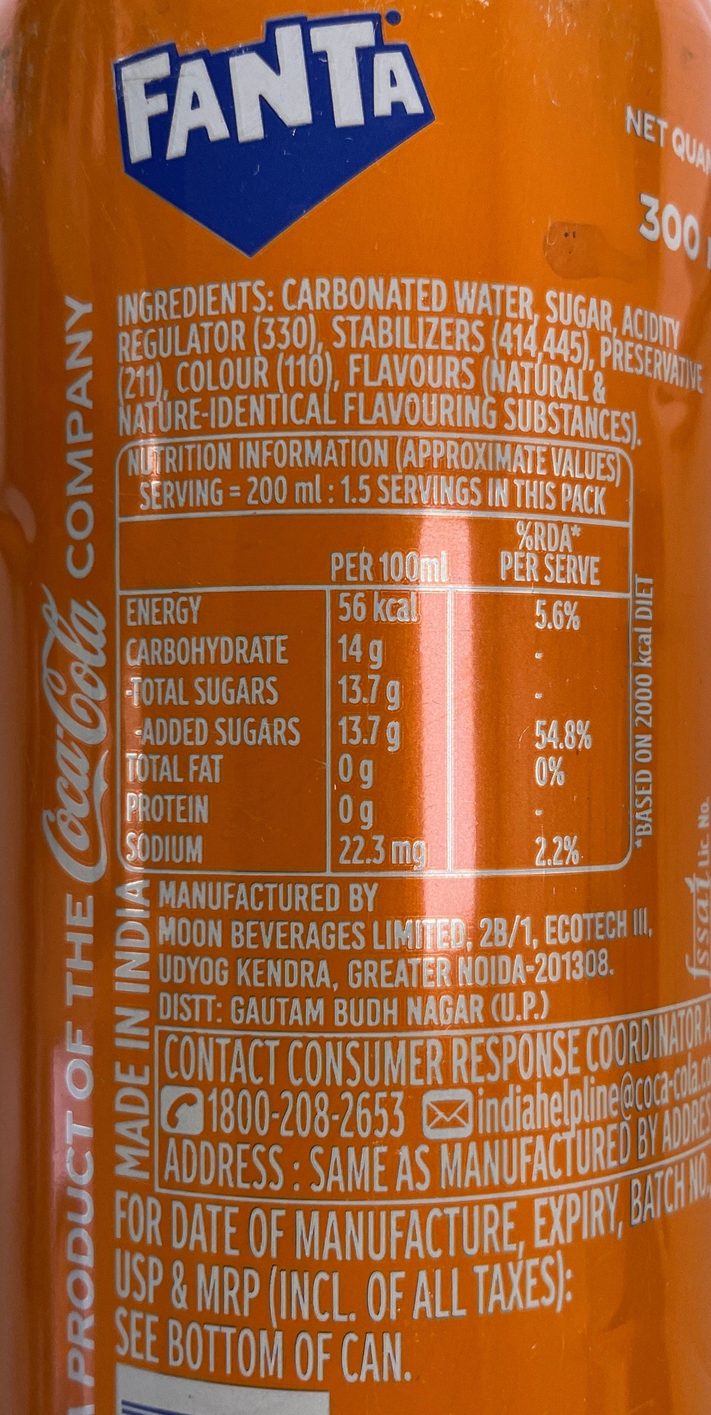 Fanta Desi Can 300ml - Image 2