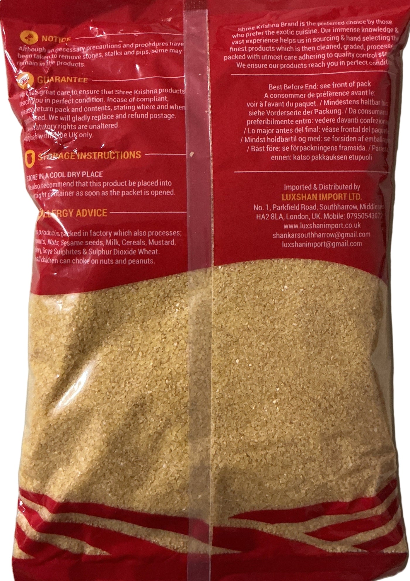Shree Krishna Bansi Rava 1Kg - Image 2