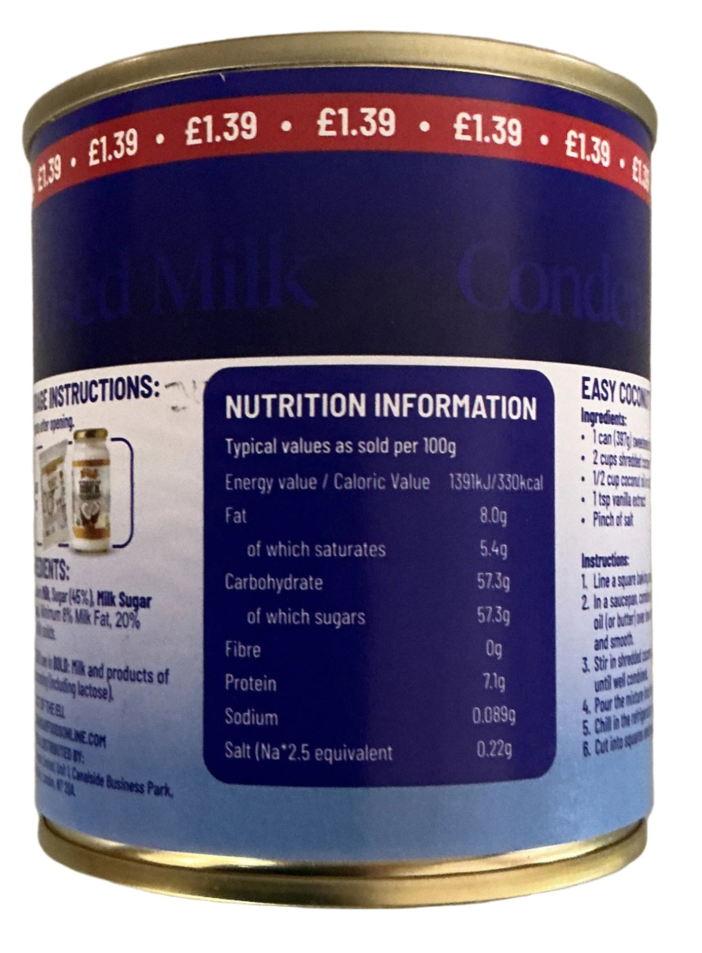 Shankar Sweetened Condensed Milk 397g - Image 2