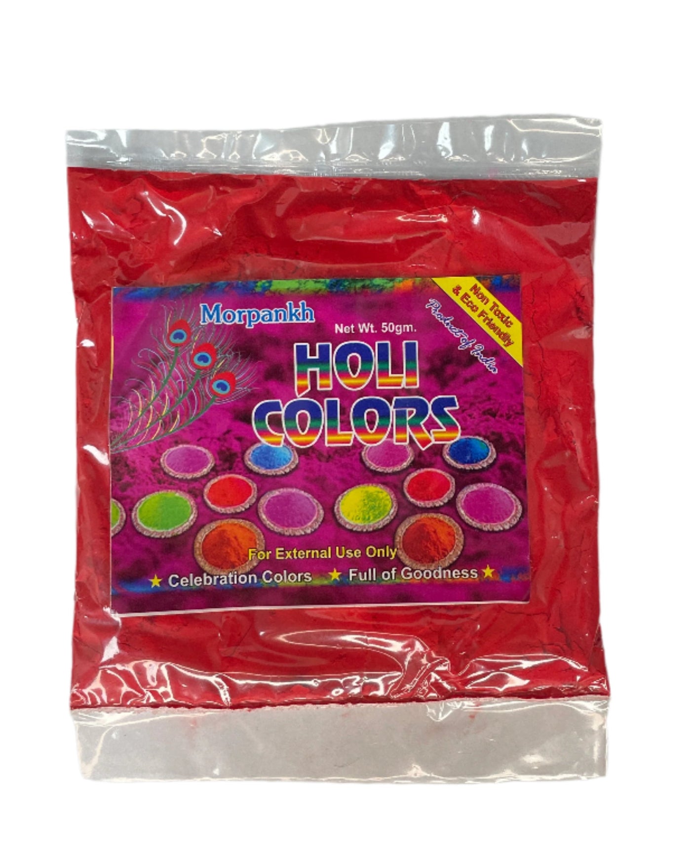 Holi Colours Organic Non Toxic & Eco Friendly 50g