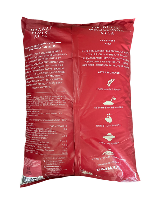 Daawat Flour Chakki Atta 10Kg - Image 2