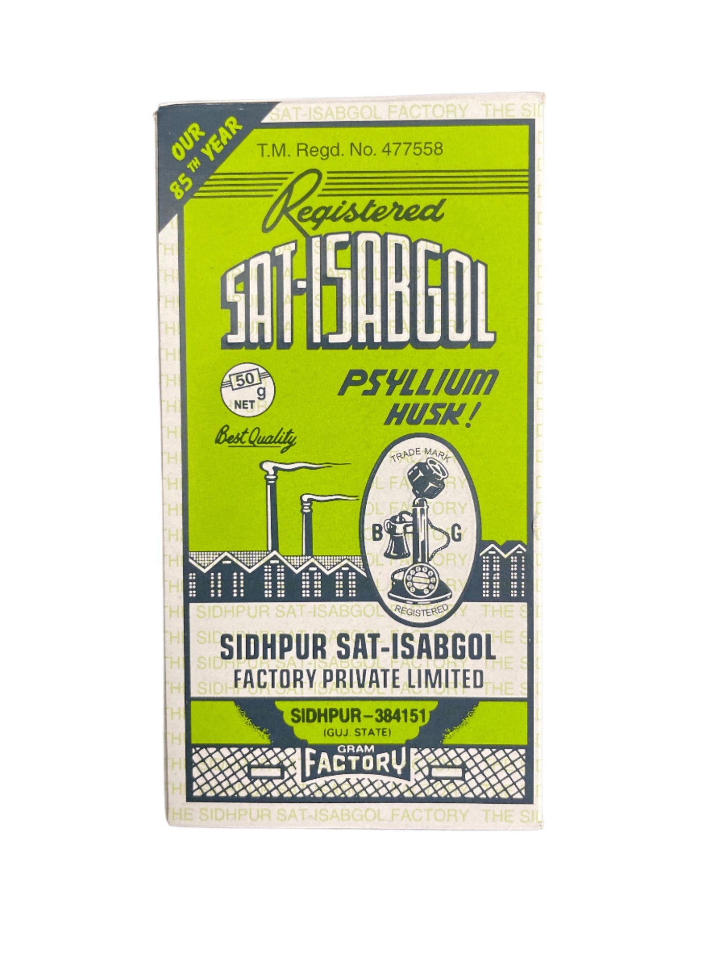 Telephone Sat Isabgol 50g