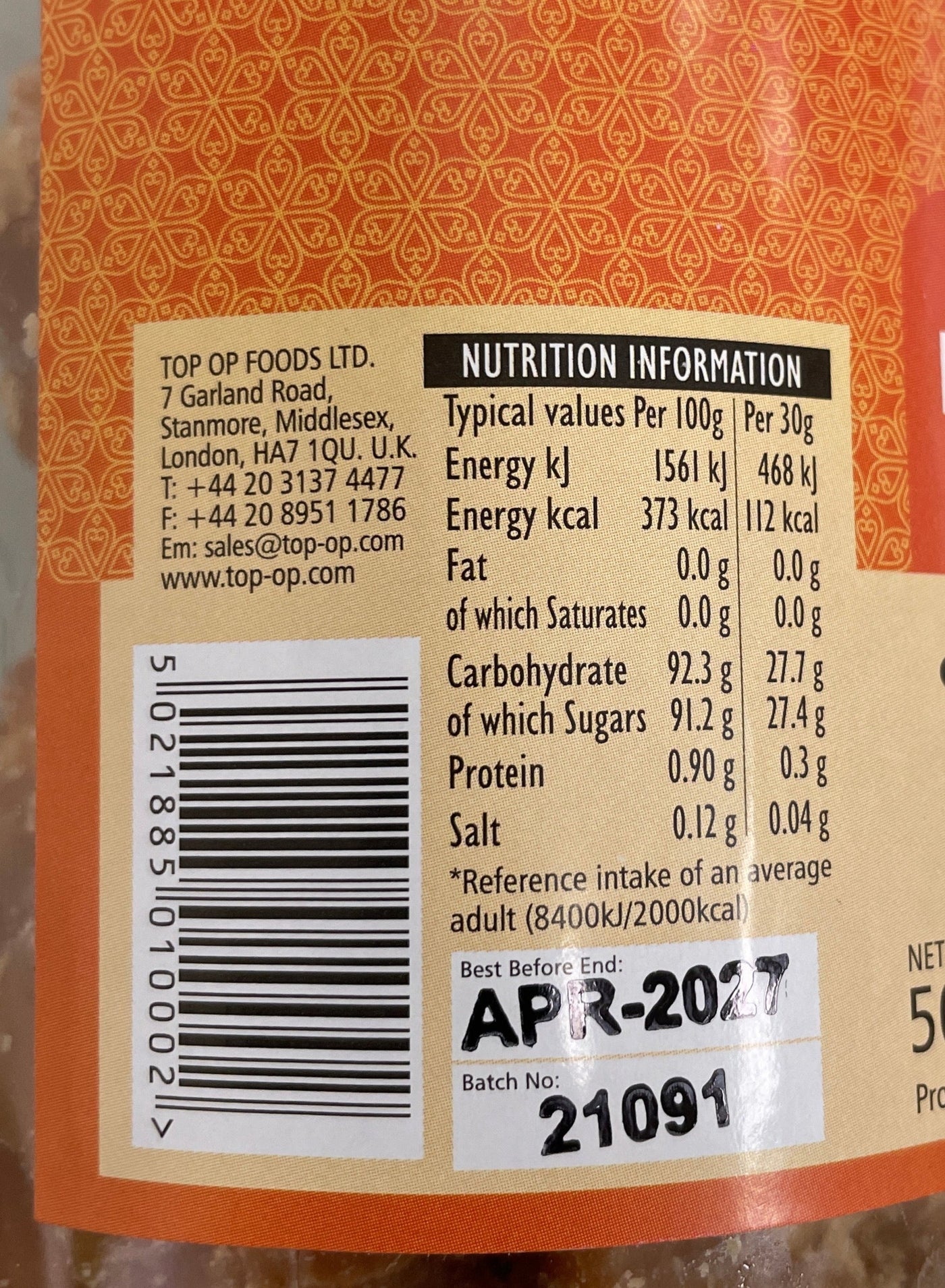 Top OP Kholapuri Jaggery 500g - Image 2