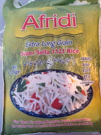 Afridi Rice XL Grain Super Sella 1121 10kg