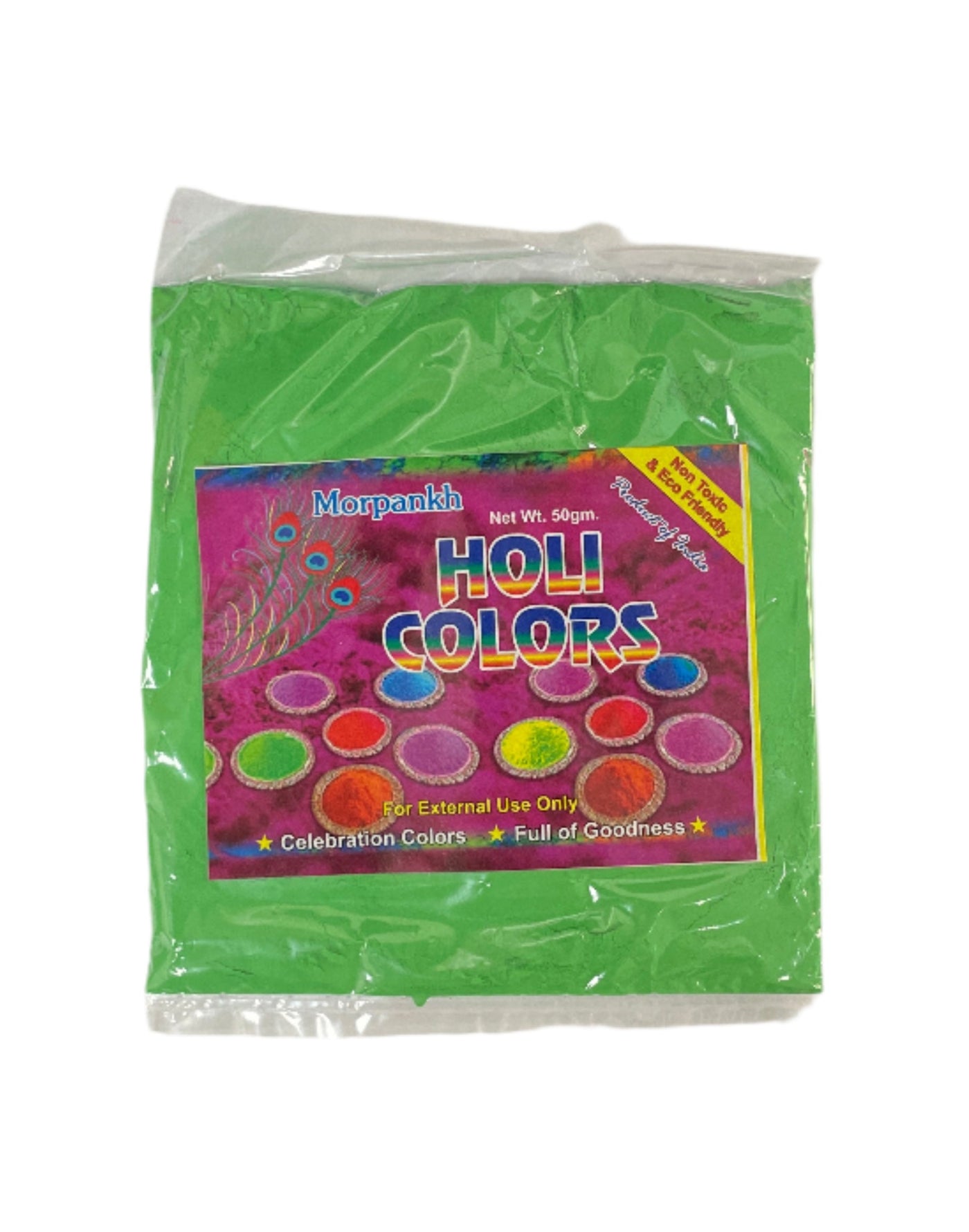 Holi Colours Organic Non Toxic & Eco Friendly 50g