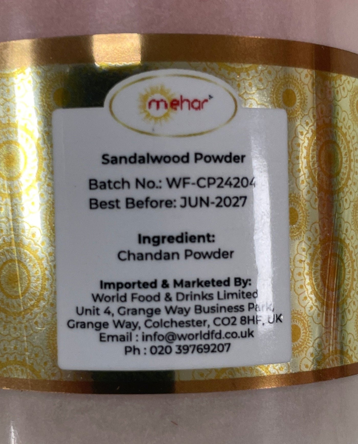 Mehar Chandan Powder 50g - Image 2