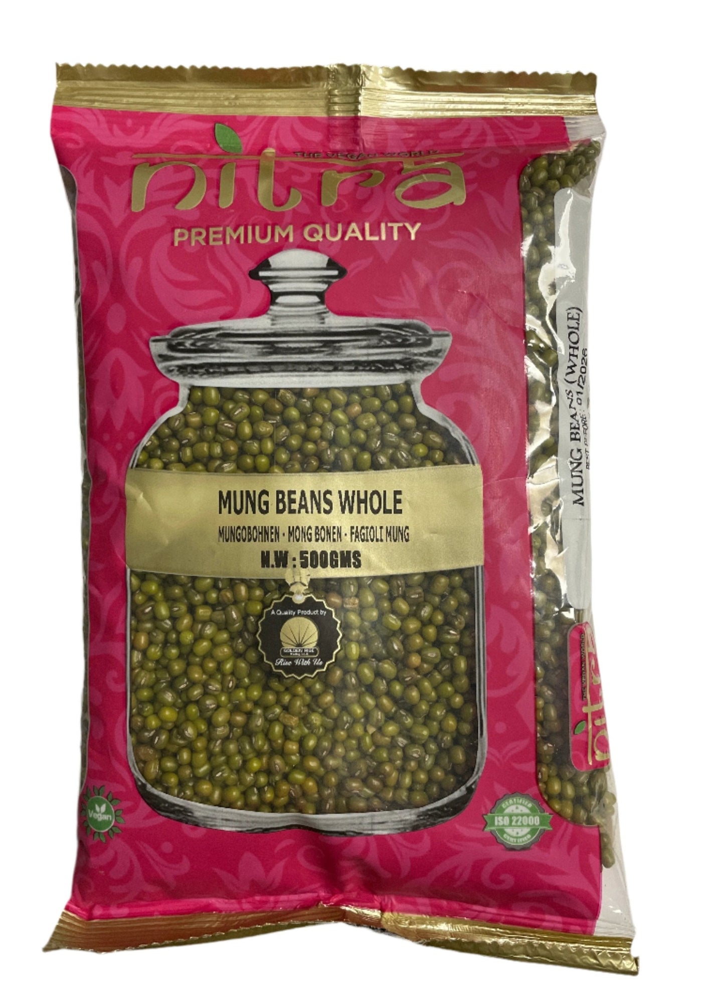 Nitra Beans Mung Whole 500g Buy 1 Get 1 Free Mix & Match