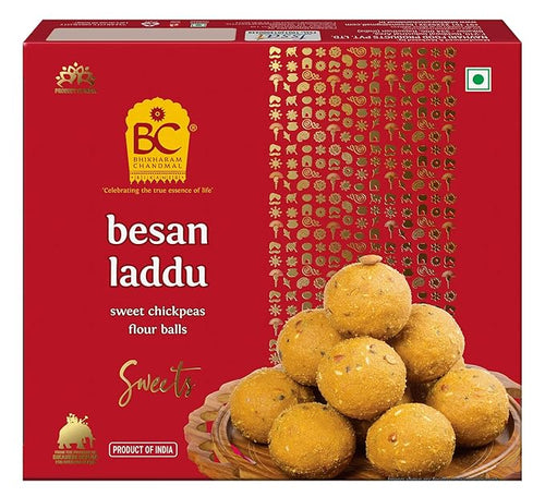 Bhikharam Chandmal Sweets Laddu Besan Laddu 400g