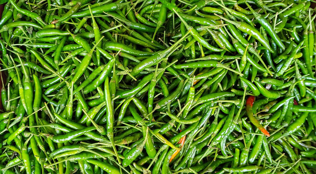 Chillies Green 250g