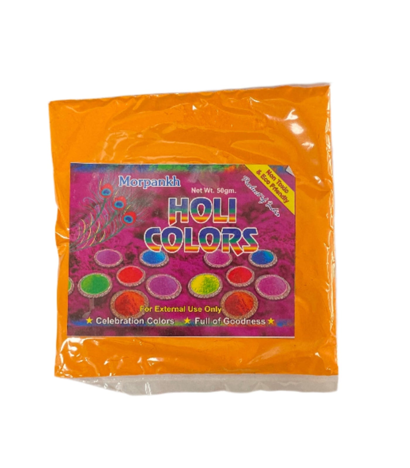 Holi Colours Organic Non Toxic & Eco Friendly 50g