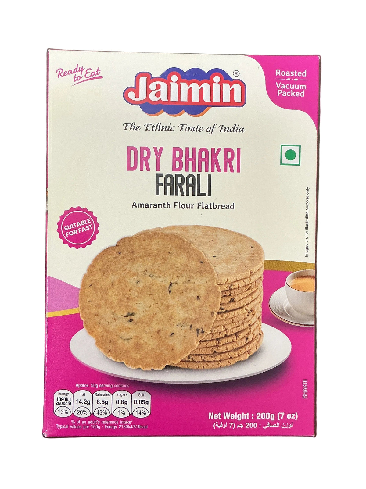 Jaimin Farali Bhakri 200g