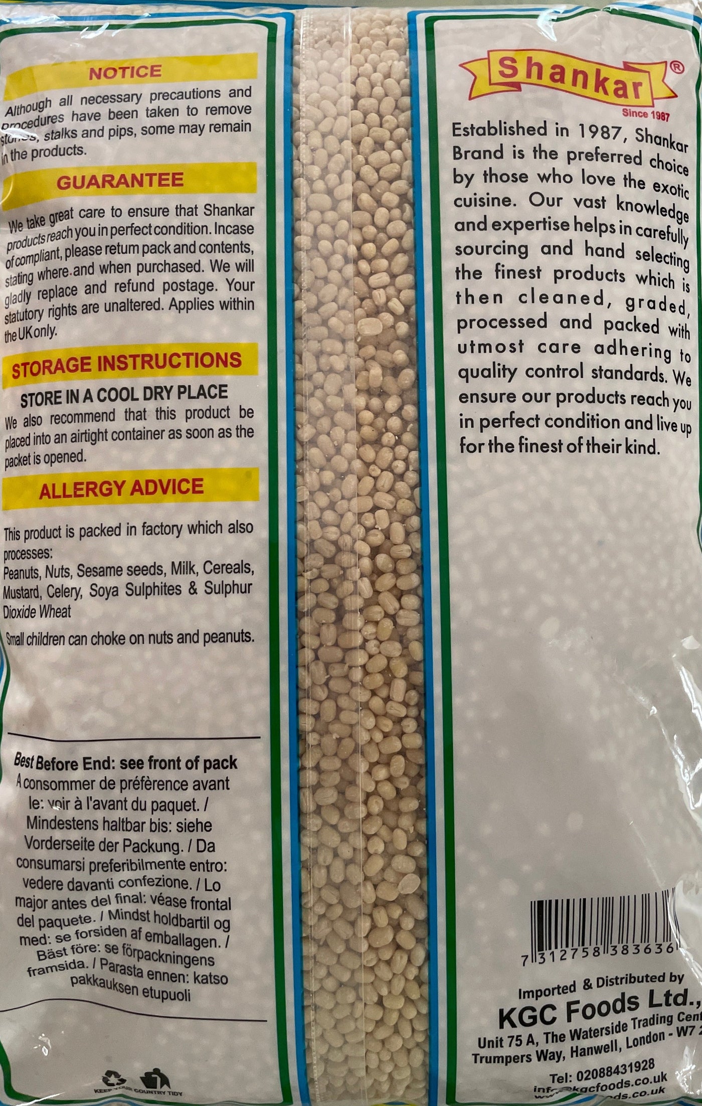 Shankar Lentils Urid Gota Indian 2Kg - Image 2