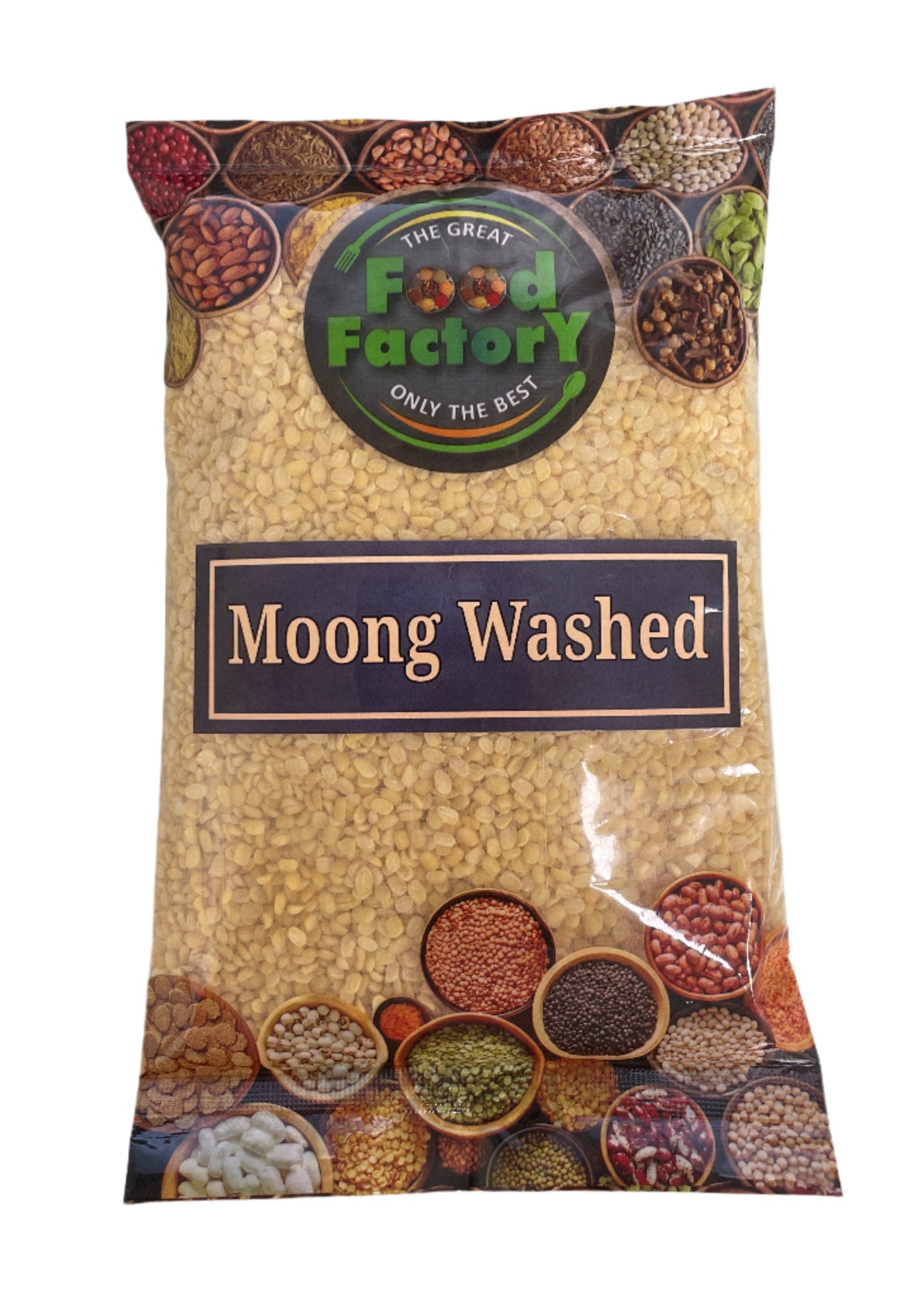 Food Factory Lentils Mung Washed 500g