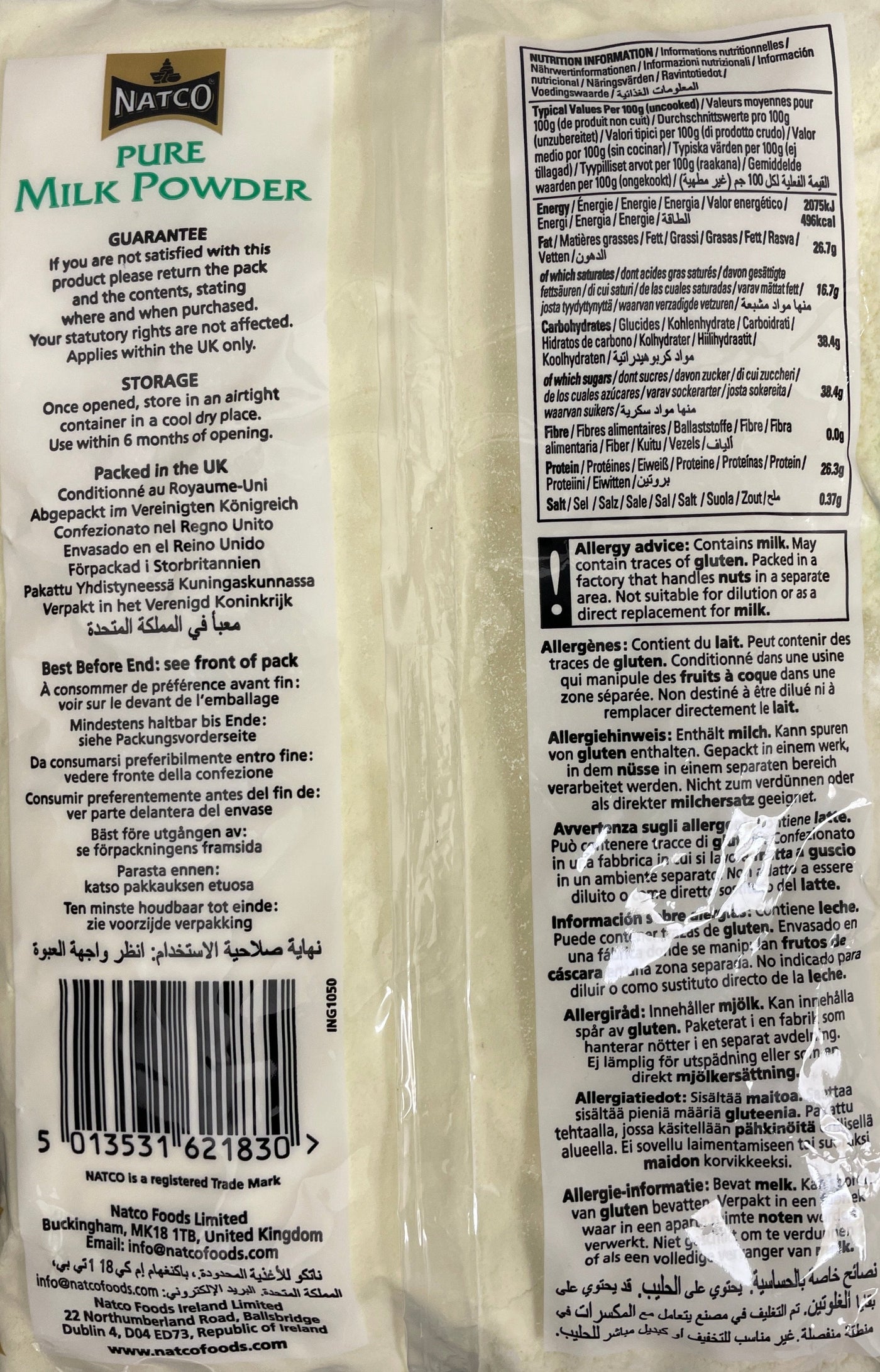Natco Pure Milk Powder 750g - Image 2