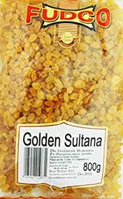 Fudco Golden Sultana 800g