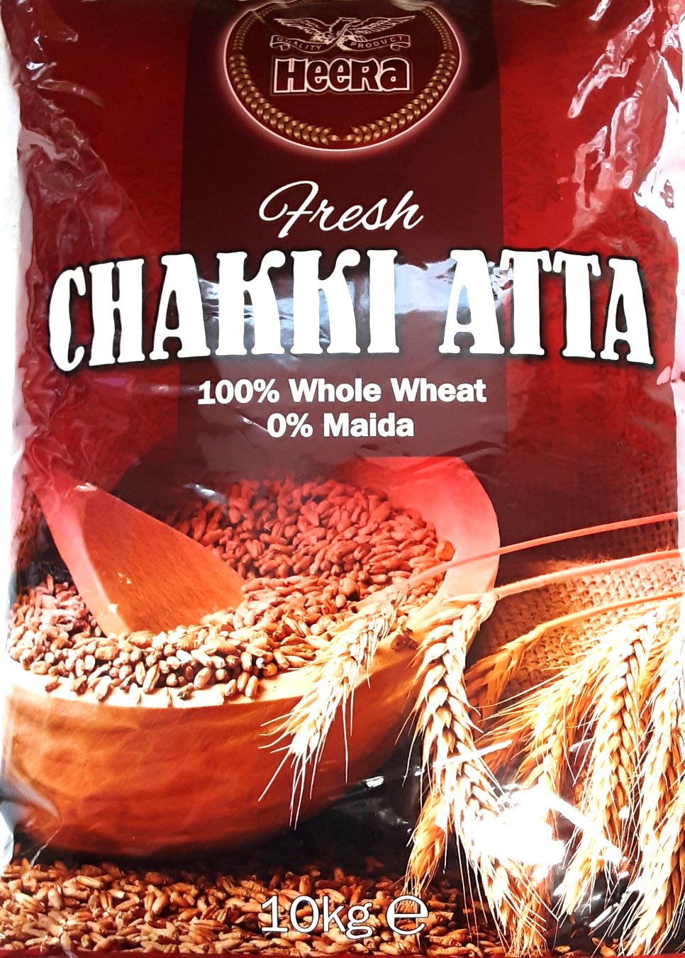Heera Flour Whole Wheat Chakki Atta 10kg