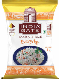 India Gate Rice Basmati Everyday 1Kg