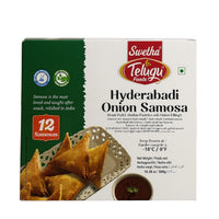 Telugu Hyderabadi Onion Samosa