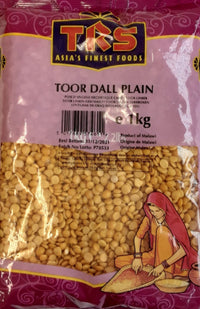TRS Lentils Toor Dall Plain 1kg