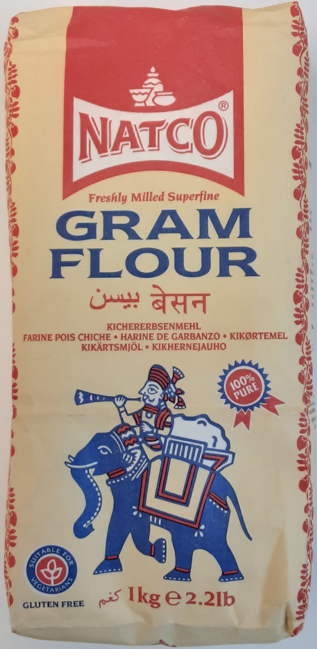Natco Gram Flour Besan 1kg