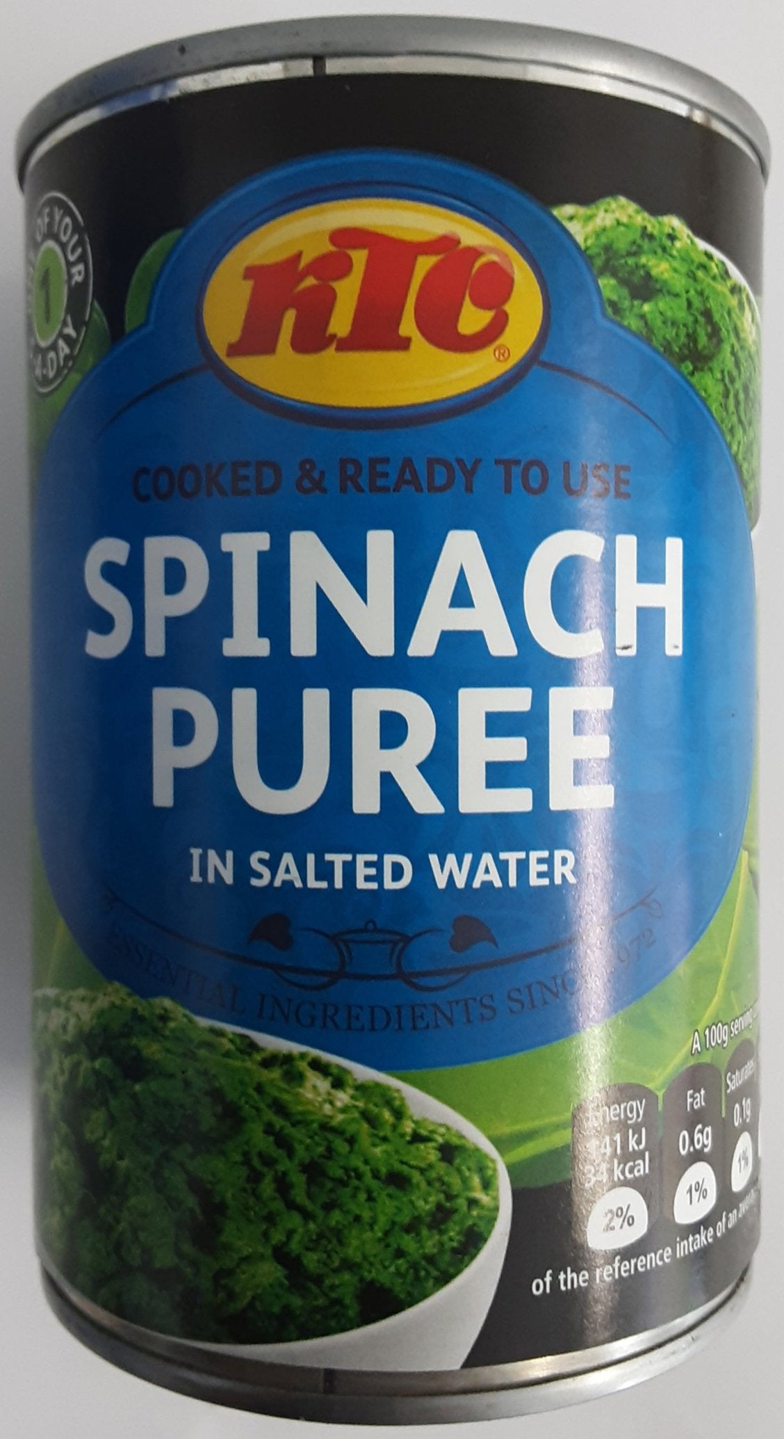 KTC Spinach Puree 395g