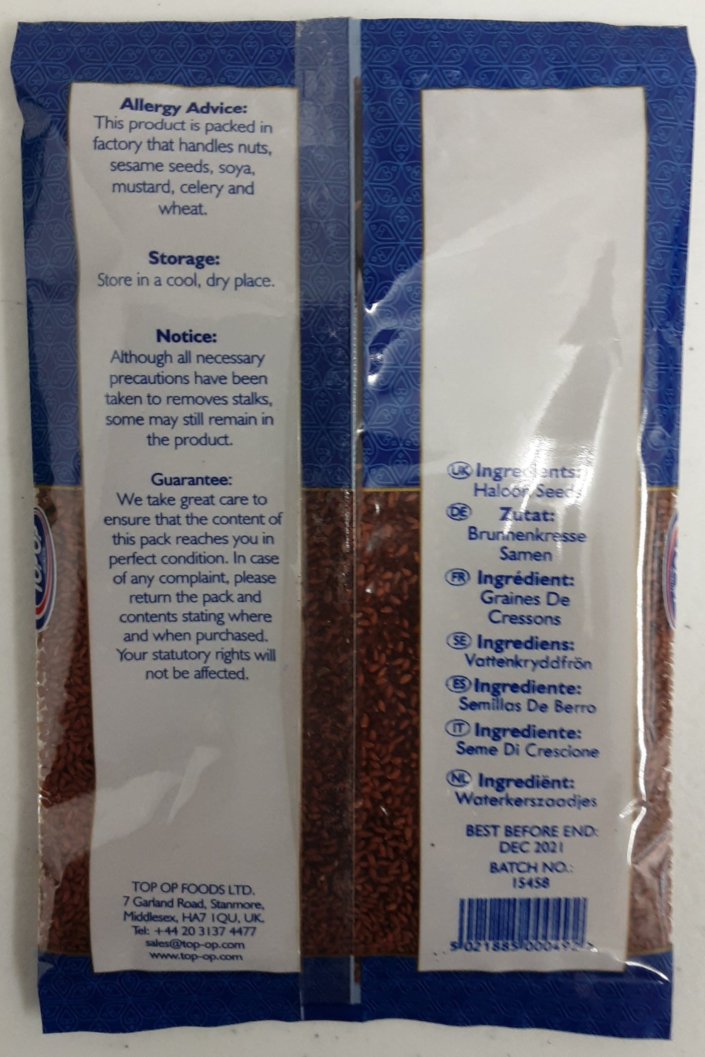 Top Op Aserio Haloon Seeds 100g - Image 2